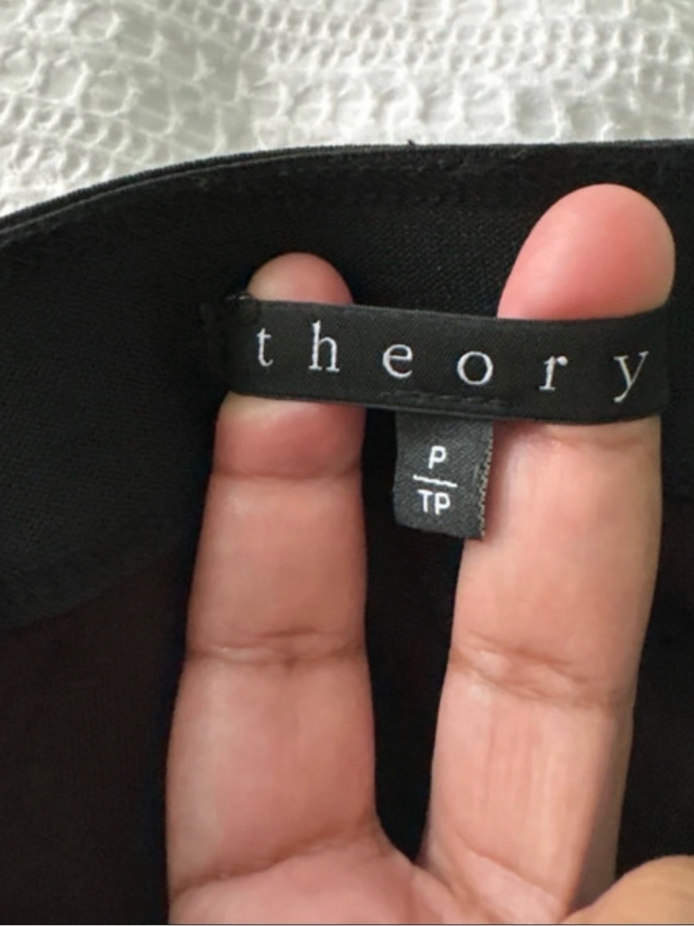Theory Tranqjil K Satin Panel Leggings Petite - Picture 5 of 12
